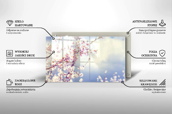 Kokkärlskydd original Blommande träd