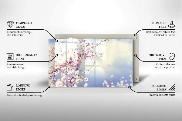 Kokkärlskydd original Blommande träd