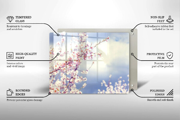 Kokkärlskydd original Blommande träd