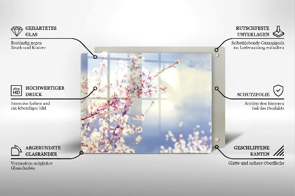 Kokkärlskydd original Blommande träd