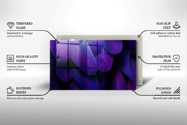 Kokkärlskydd original Neon fjädrar