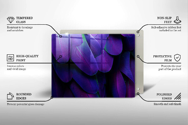 Kokkärlskydd original Neon fjädrar