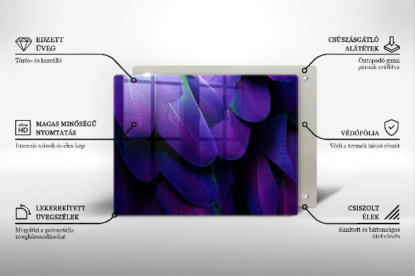 Kokkärlskydd original Neon fjädrar