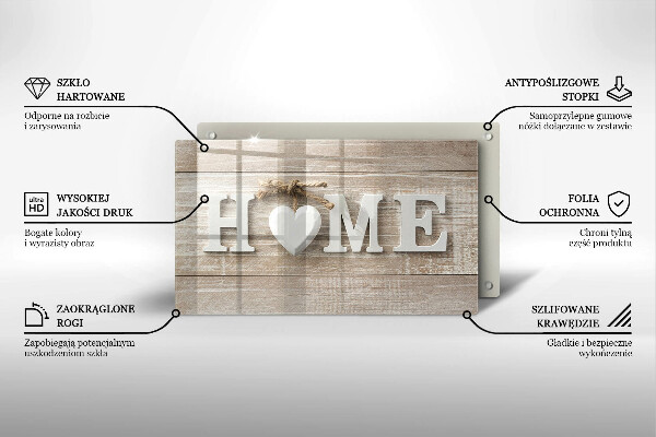 Glashällskydd original Styrelser och hem tecken