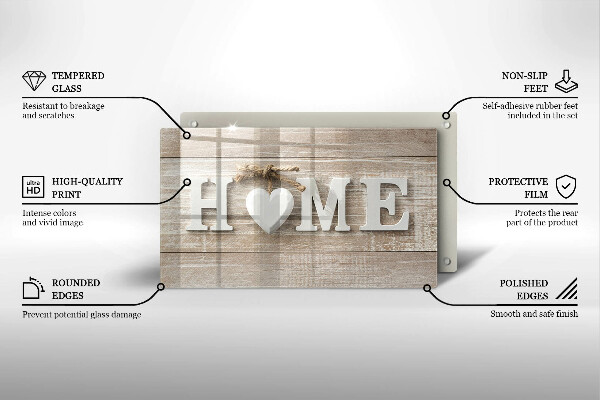 Glashällskydd original Styrelser och hem tecken