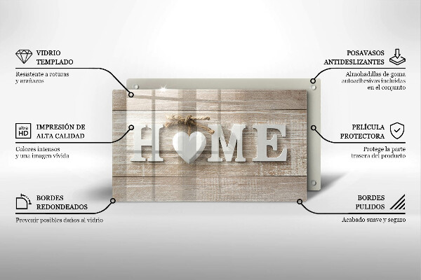 Glashällskydd original Styrelser och hem tecken