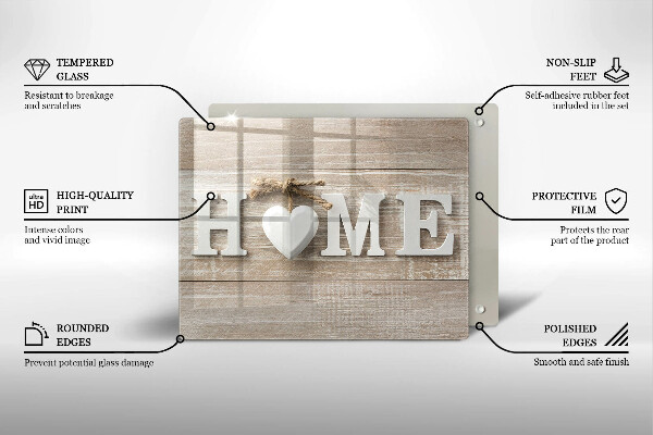 Glashällskydd original Styrelser och hem tecken