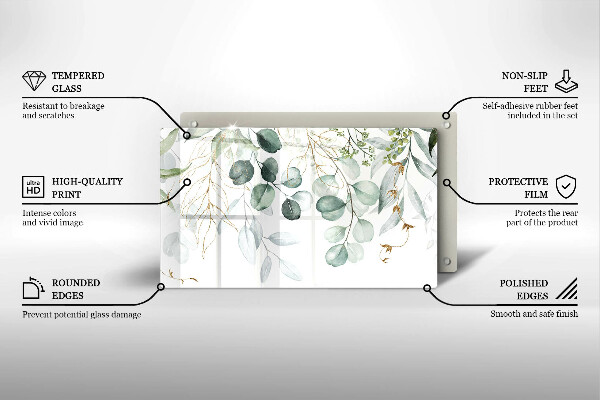 Kokkärlskydd original Målade växter