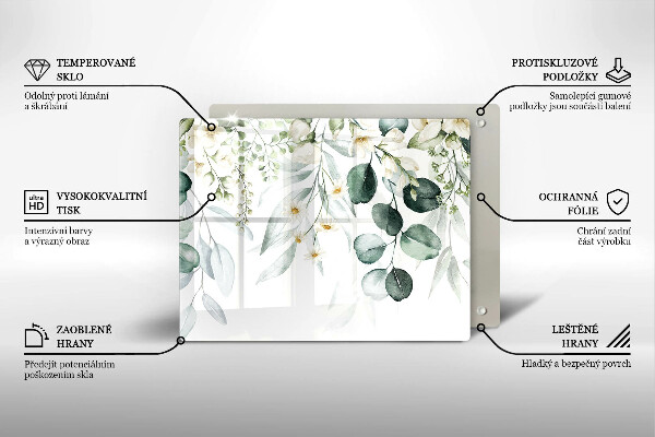 Kokkärlskydd original Akvarellväxter