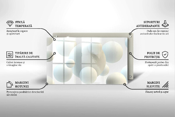 Kokkärlskydd original Moderna 3d-sfärer