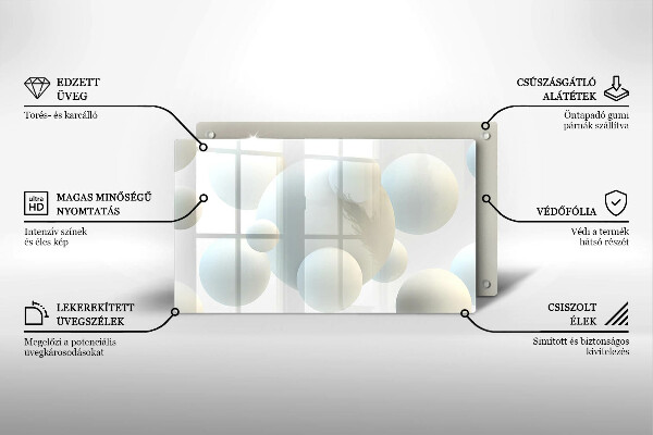 Kokkärlskydd original Moderna 3d-sfärer