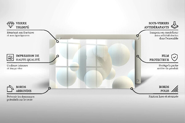 Kokkärlskydd original Moderna 3d-sfärer
