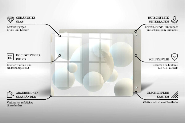 Kokkärlskydd original Moderna 3d-sfärer