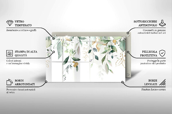 Kokkärlskydd original Akvarell blad