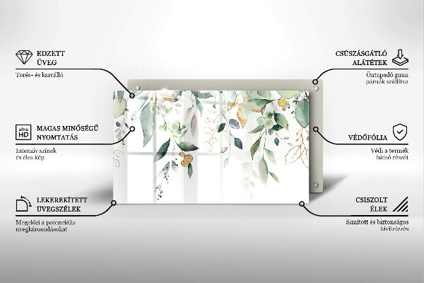 Kokkärlskydd original Akvarell blad