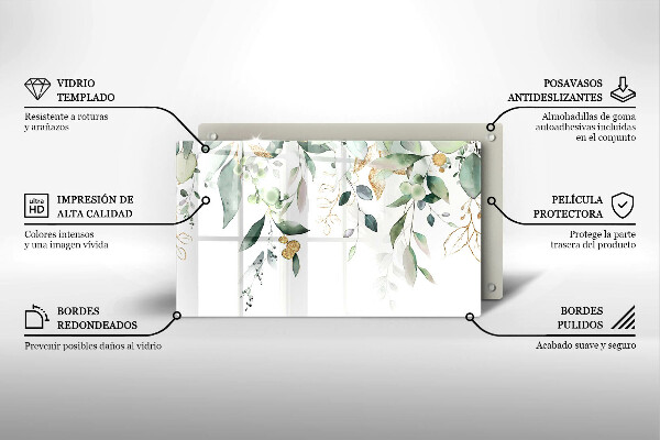 Kokkärlskydd original Akvarell blad