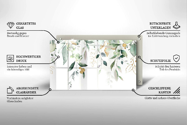 Kokkärlskydd original Akvarell blad