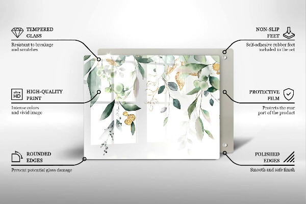 Kokkärlskydd original Akvarell blad