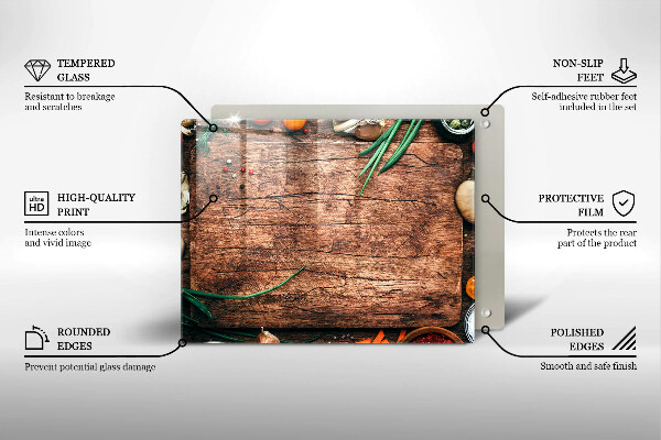 Spisskyddsplatta original Köksskiva av trä
