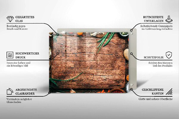 Spisskyddsplatta original Köksskiva av trä