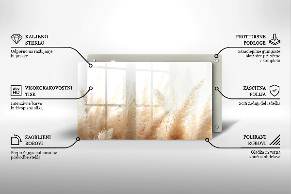 Spisskyddsplatta original Pampas gräs