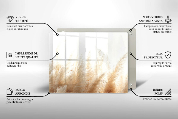 Spisskyddsplatta original Pampas gräs