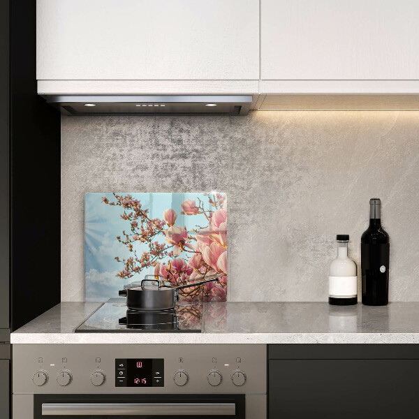 Glashällskydd original Rosa blommor träd