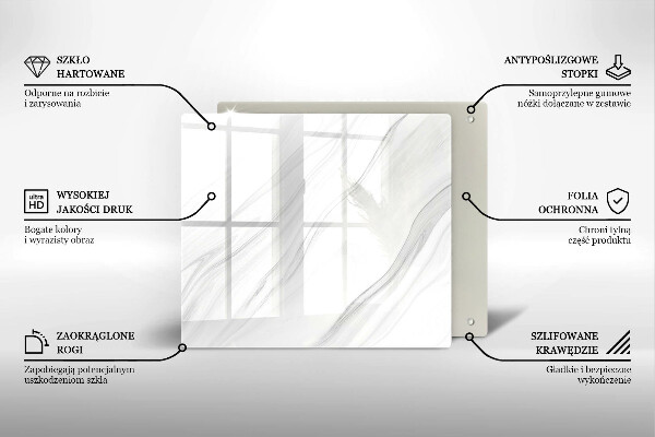 Kokkärlskydd unik Delikat marmor