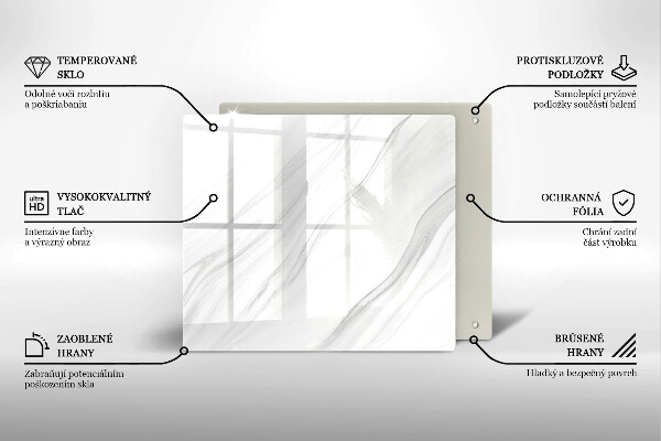 Kokkärlskydd unik Delikat marmor