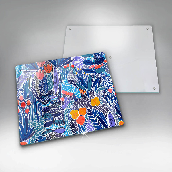 Skydd för induktionsspis unik Målad äng