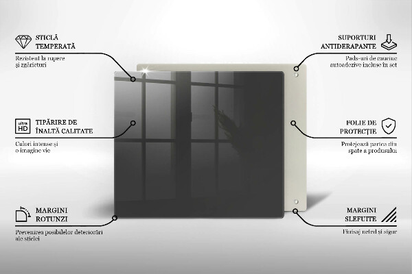 Skydd för spis unik Färg grå