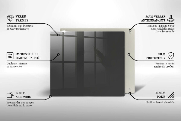 Skydd för spis unik Färg grå