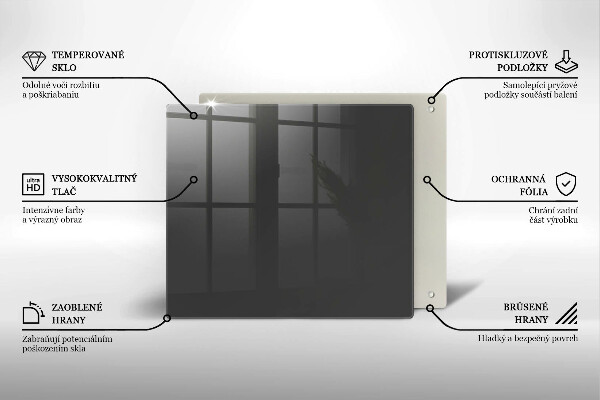 Skydd för spis unik Färg grå