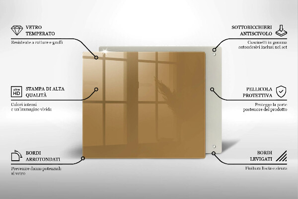 Skydd för spis unik Beige färg