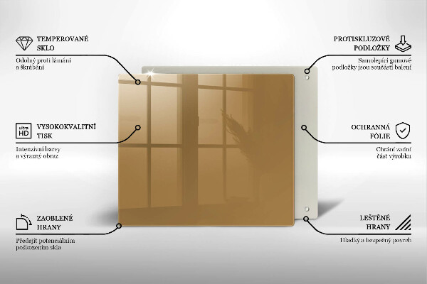 Skydd för spis unik Beige färg