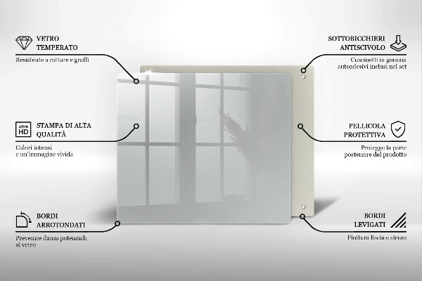 Skydd för spis unik Färg grå