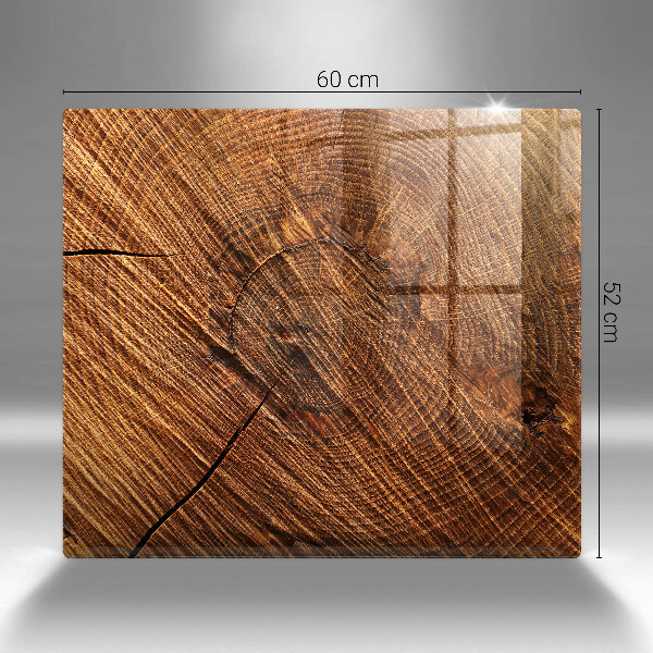 Spisskyddsplatta unik Trästruktur