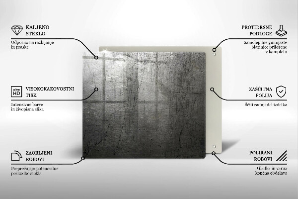 Glashällskydd unik Metallstruktur