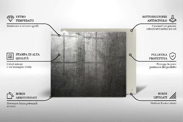 Glashällskydd unik Metallstruktur