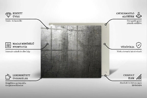 Glashällskydd unik Metallstruktur