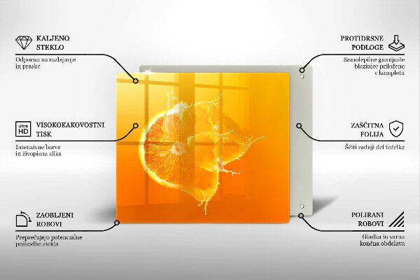 Kokkärlskydd unik Saftig orange frukt