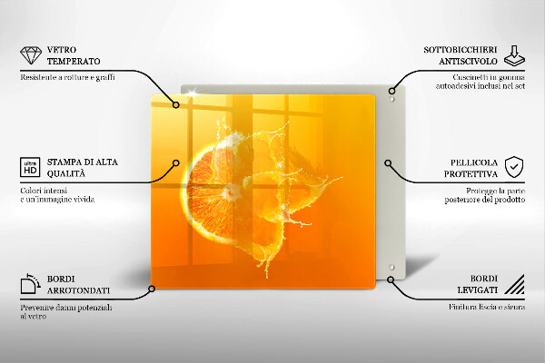 Kokkärlskydd unik Saftig orange frukt