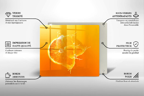Kokkärlskydd unik Saftig orange frukt