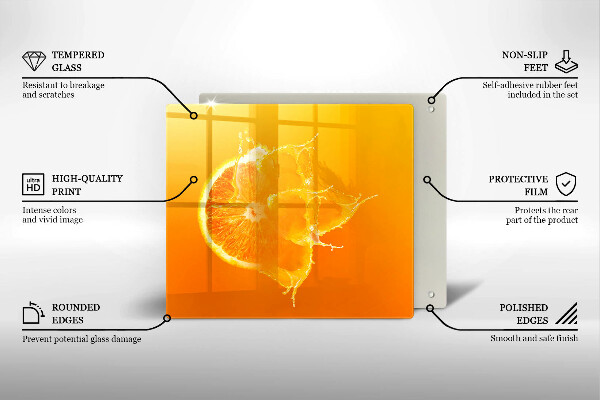 Kokkärlskydd unik Saftig orange frukt