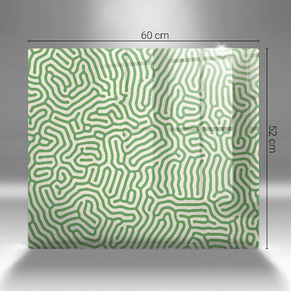 Spisskyddsplatta unik Abstrakta linjer