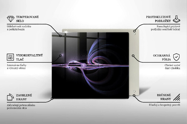 Spisskyddsplatta unik Modern abstraktion