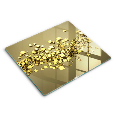 Spisskyddsplatta unik Abstrakt 3D-geometri