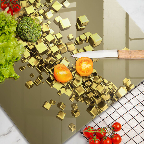 Spisskyddsplatta unik Abstrakt 3D-geometri