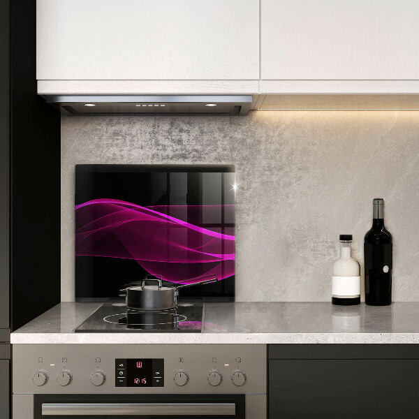 Skydd för induktionsspis unik Rosa abstraktion