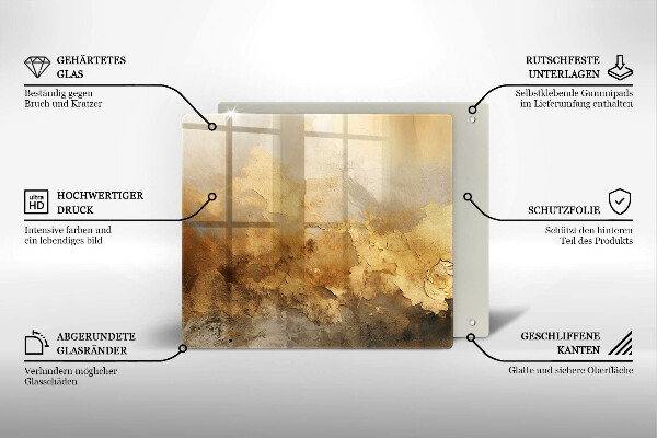 Skydd för induktionsspis unik Rik konsistens
